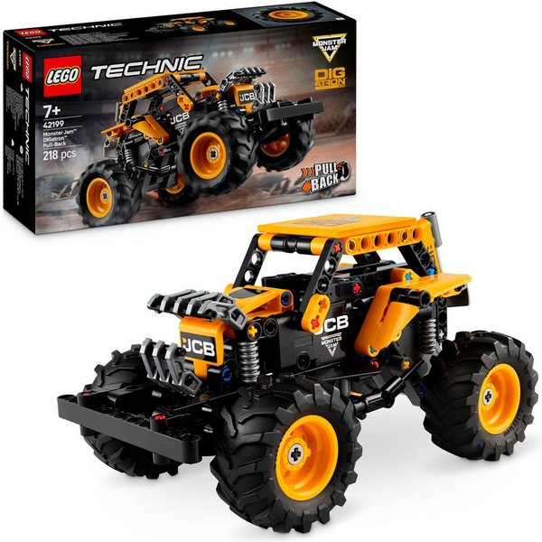 LEGO® Monster Jam™ DIGatron™ (42199), LEGO Technic Konstruktionsspielsteine, (218 St), Made in Europe