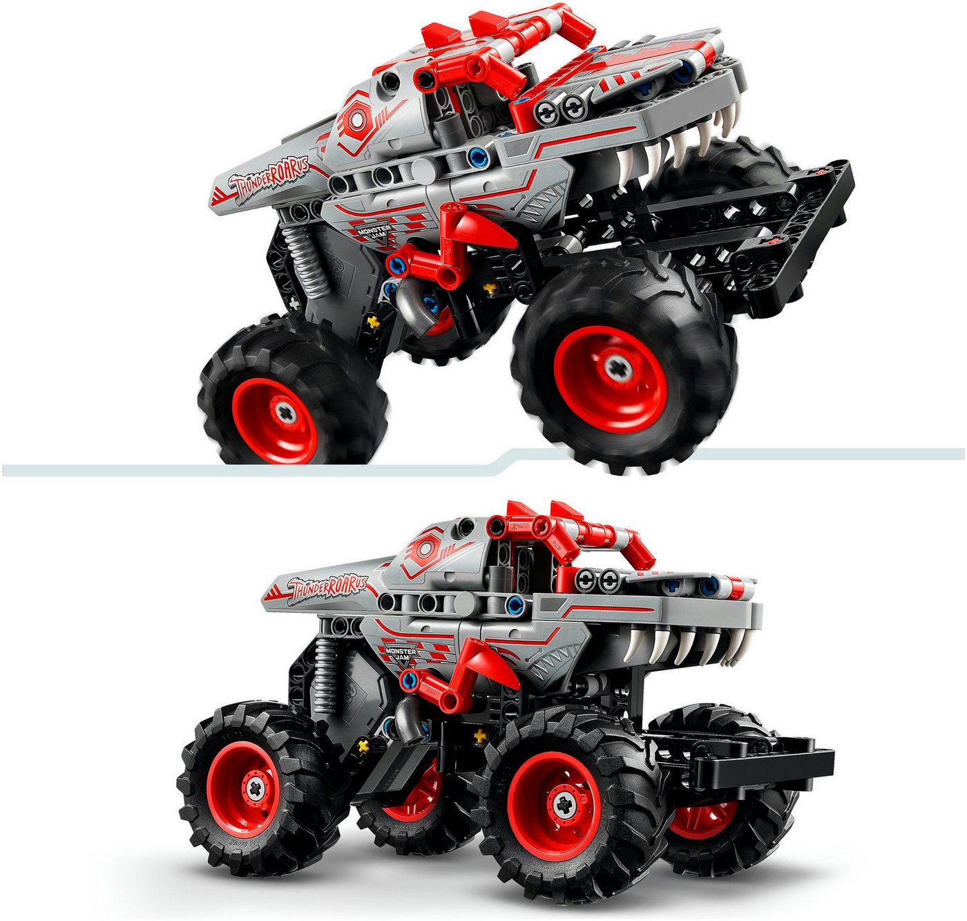 LEGO® Monster Jam™ ThunderROARus™ (42200), LEGO Technic Konstruktionsspielsteine, (232 St), Made in Europe – Bild 4 von 5