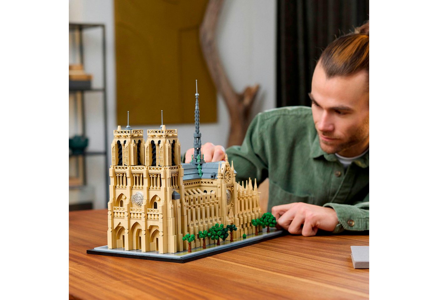 LEGO® Notre-Dame de Paris (21061), LEGO Architecture Konstruktionsspielsteine, (4383 St), Made in Europe – Bild 2 von 5