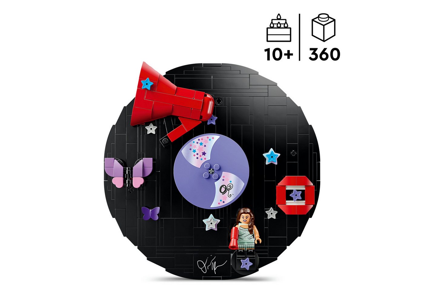 LEGO® Olivia Rodrigos Schallplatte (43028), LEGO Editions Music Konstruktionsspielsteine, (360 St), Made in Europe – Bild 3 von 5