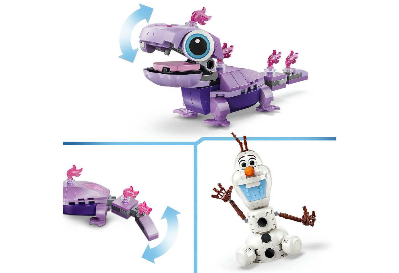 LEGO® Picknickspaß mit Olaf und Bruni (43287), LEGO Disney Princess Konstruktionsspielsteine, (478 St), Made in Europe – Bild 5 von 5