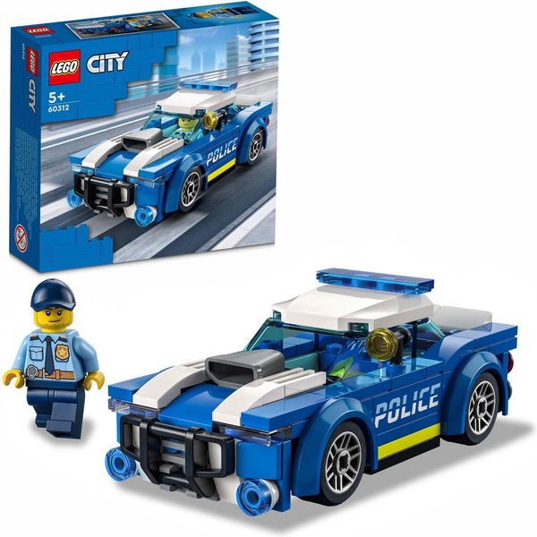 LEGO® Polizeiauto (60312), LEGO City Konstruktionsspielsteine, (94 St)