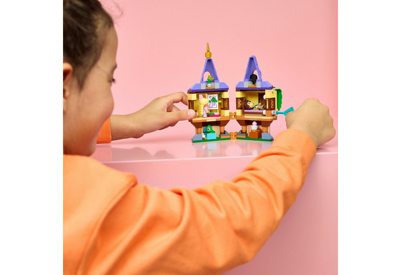 LEGO® Rapunzels Mini-Turm (43294), LEGO Disney Princess Konstruktionsspielsteine, (171 St), Made in Europe – Bild 2 von 5