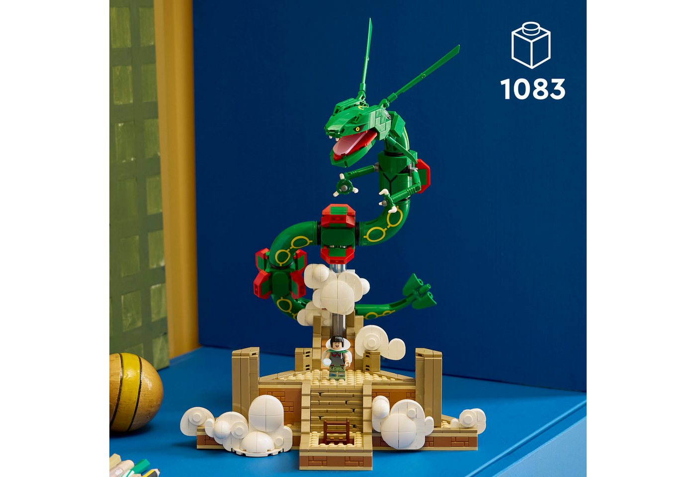 LEGO® Rayquaza (72168), LEGO Pokémon Konstruktionsspielsteine, (1083 St), Made in Europe – Bild 3 von 5
