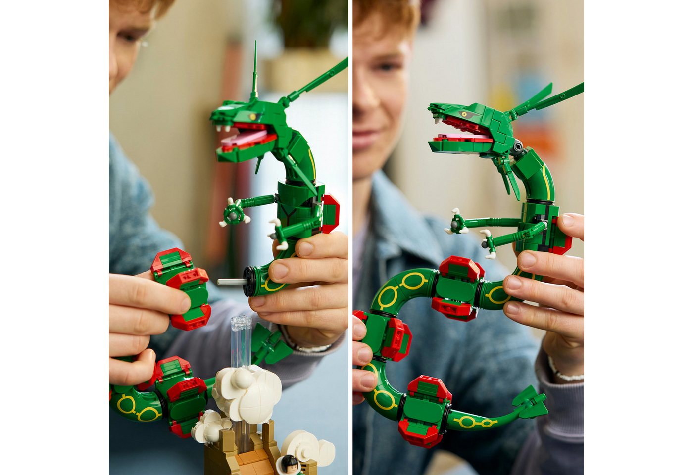 LEGO® Rayquaza (72168), LEGO Pokémon Konstruktionsspielsteine, (1083 St), Made in Europe – Bild 5 von 5