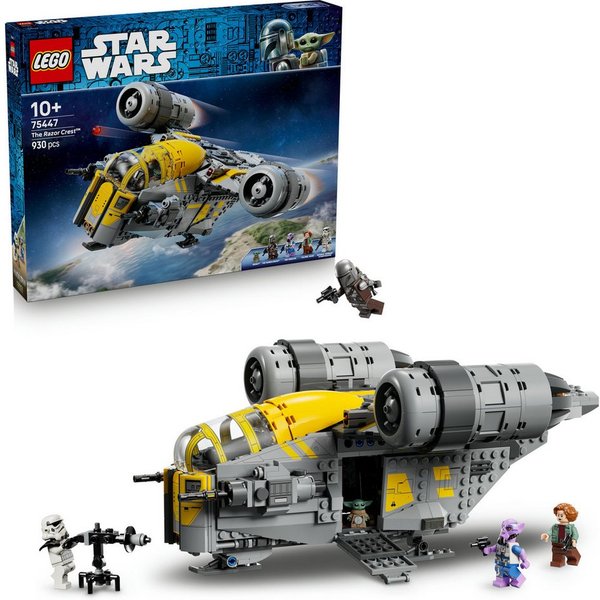 LEGO® Razor Crest (75447), LEGO Star Wars™ Konstruktionsspielsteine, (930 St)