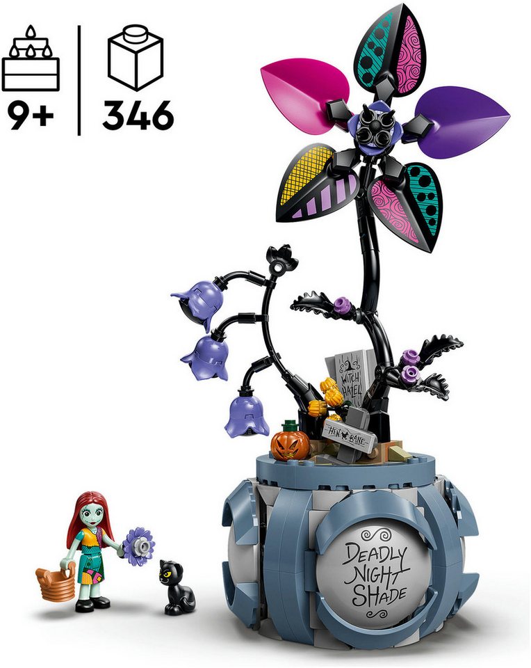 LEGO® Sallys Blumentopf (43288), LEGO Disney Classic Konstruktionsspielsteine, (346 St) – Bild 3 von 5