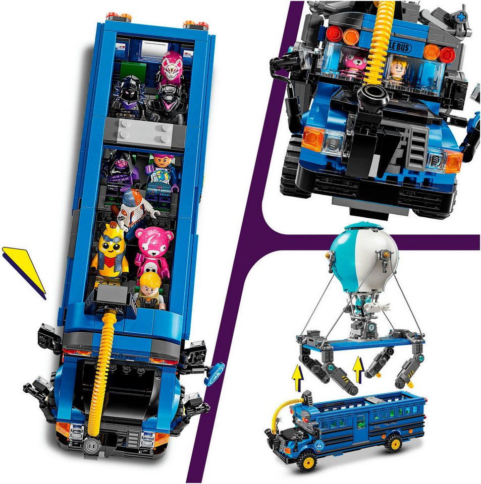 LEGO® Schlachtenbus (77073), LEGO Fortnite Konstruktionsspielsteine, (954 St), Made in Europe – Bild 4 von 5