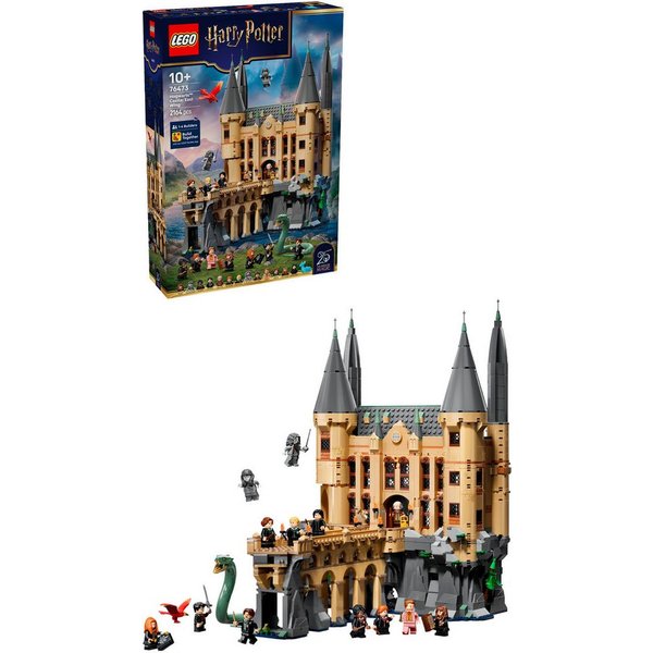LEGO® Schloss Hogwarts: Ostflügel (76473), LEGO Harry Potter™ Konstruktionsspielsteine, (2164 St), Made in Europe