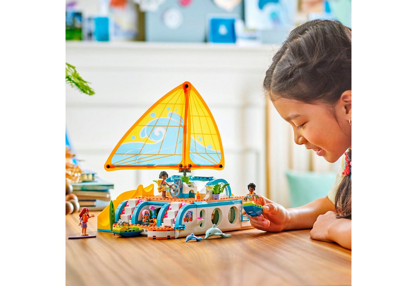 LEGO® Segelabenteuer (42664), LEGO Friends Konstruktionsspielsteine, (685 St), Made in Europe – Bild 2 von 5