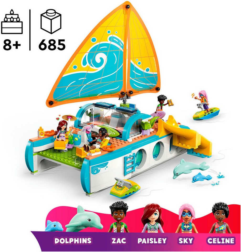 LEGO® Segelabenteuer (42664), LEGO Friends Konstruktionsspielsteine, (685 St), Made in Europe – Bild 3 von 5