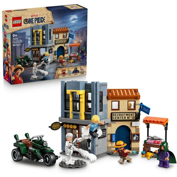 LEGO® Showdown mit Kapitän Smoker (75642), LEGO ONE PIECE Konstruktionsspielsteine, (547 St), Made in Europe