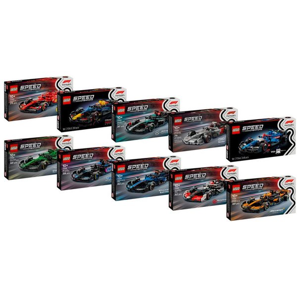 LEGO® LEGO Speed Champions Formel 1 Bundle, Spielbausteine