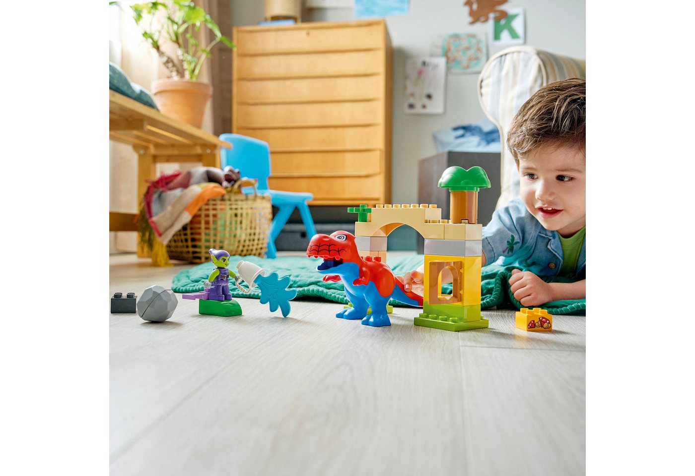 LEGO® Spidey-Rex vs. Green Goblin (10463), LEGO DUPLO Disney Konstruktionsspielsteine, (25 St) – Bild 2 von 5