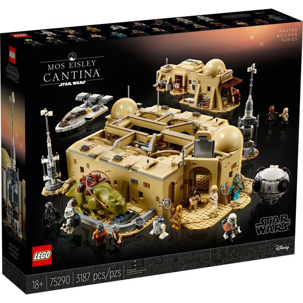 LEGO® Star Wars 75290 Mos Eisley Cantina™ Konstruktionsspielsteine, (3187 Teile)