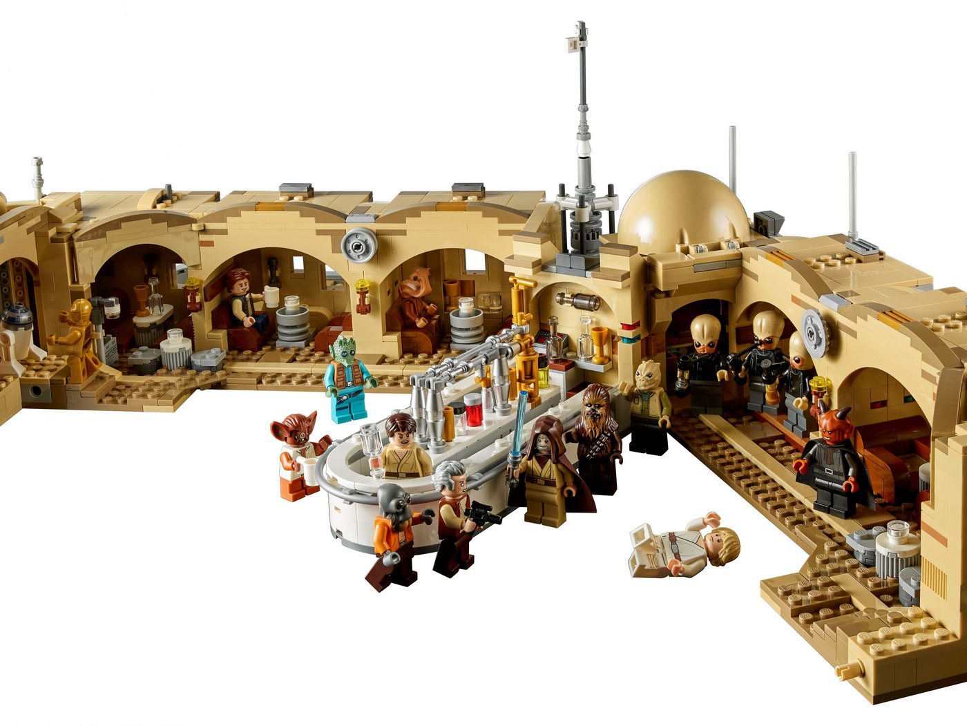LEGO® Star Wars 75290 Mos Eisley Cantina™ Konstruktionsspielsteine, (3187 Teile) – Bild 3 von 5