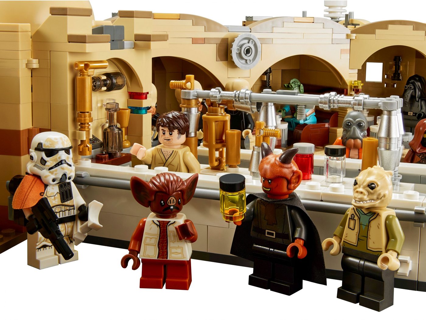 LEGO® Star Wars 75290 Mos Eisley Cantina™ Konstruktionsspielsteine, (3187 Teile) – Bild 5 von 5