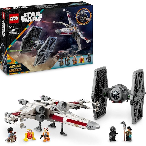 LEGO® Star Wars - Mashup aus TIE Fighter & X-Wing (75393) Konstruktions-Spielset, (1063 St)