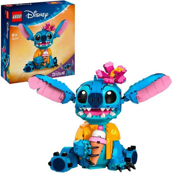LEGO® Stitch (43249), LEGO Disney Classic Konstruktionsspielsteine, (730 St), Made in Europe