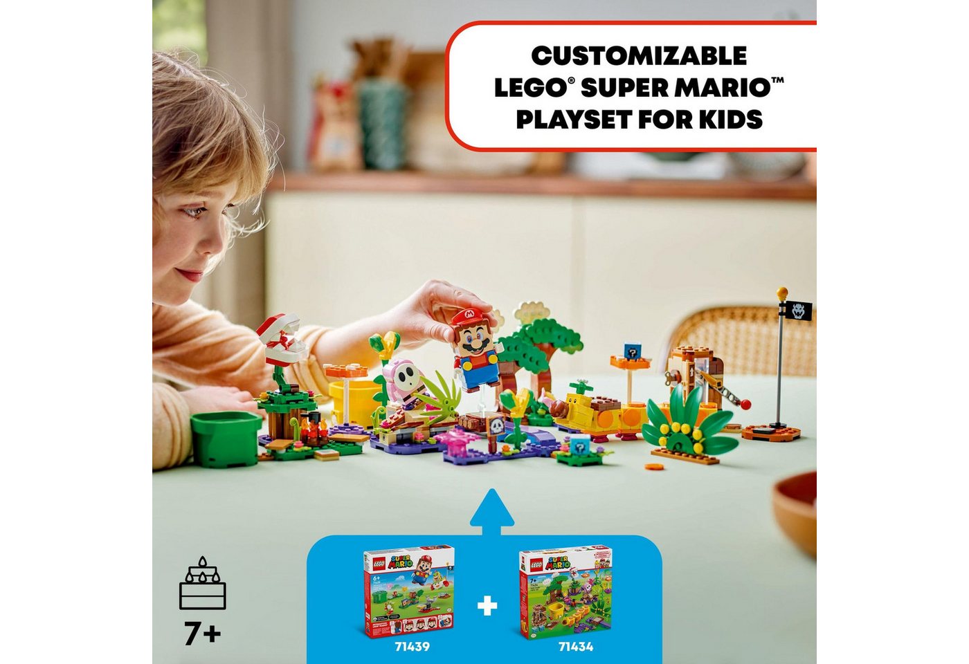 LEGO® Super Mario Limonadendschungel-Design-Set 71434 Konstruktions-Spielset, (598 St), 598-teiliges LEGO Bauset – Bild 2 von 5