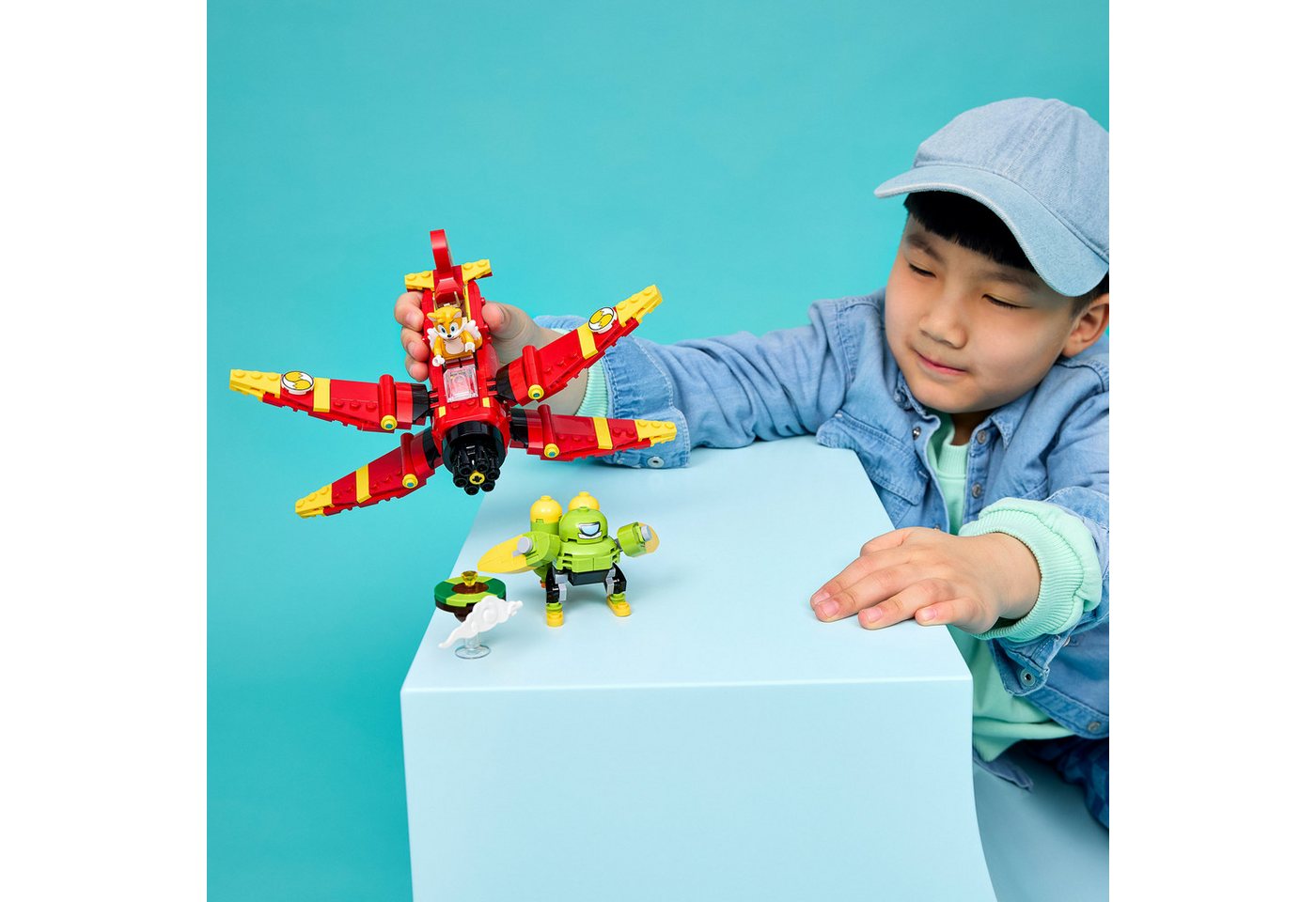LEGO® Tails' Tornado-1 (77119), LEGO Sonic Konstruktionsspielsteine, (310 St), Made in Europe – Bild 2 von 5