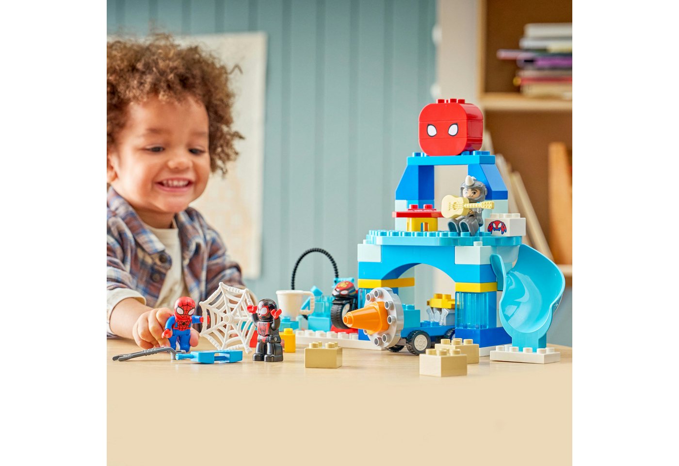 LEGO® Team Spideys Hauptquartier (10464), LEGO DUPLO Disney Konstruktionsspielsteine, (65 St), Made in Europe – Bild 2 von 5