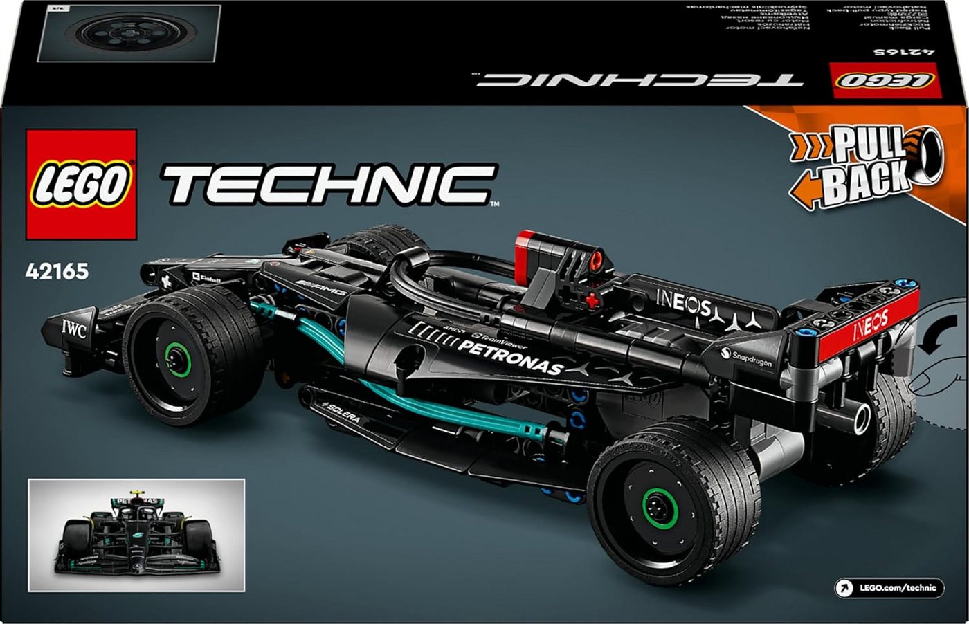 LEGO® LEGO® Technic 42165 Mercedes-AMG F1 W14 E Performance Pull-Back Konstruktionsspielsteine – Bild 3 von 3