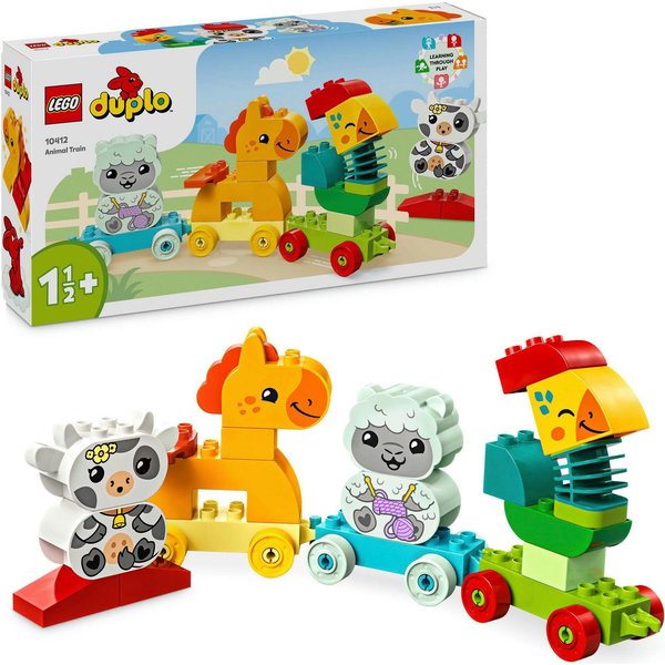 LEGO® Tierzug (10412), DUPLO My First Konstruktionsspielsteine, (19 St), Made in Europe