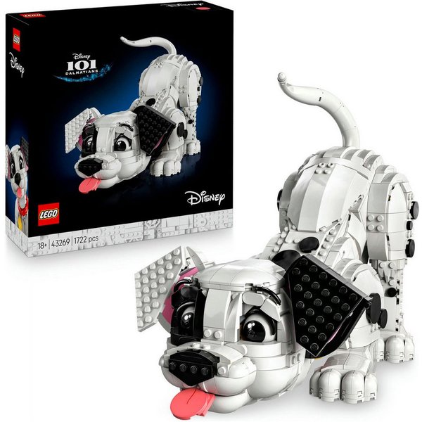 LEGO® Welpe aus 101 Dalmatiner (43269), LEGO Disney Classic Konstruktionsspielsteine, (1722 St), Made in Europe