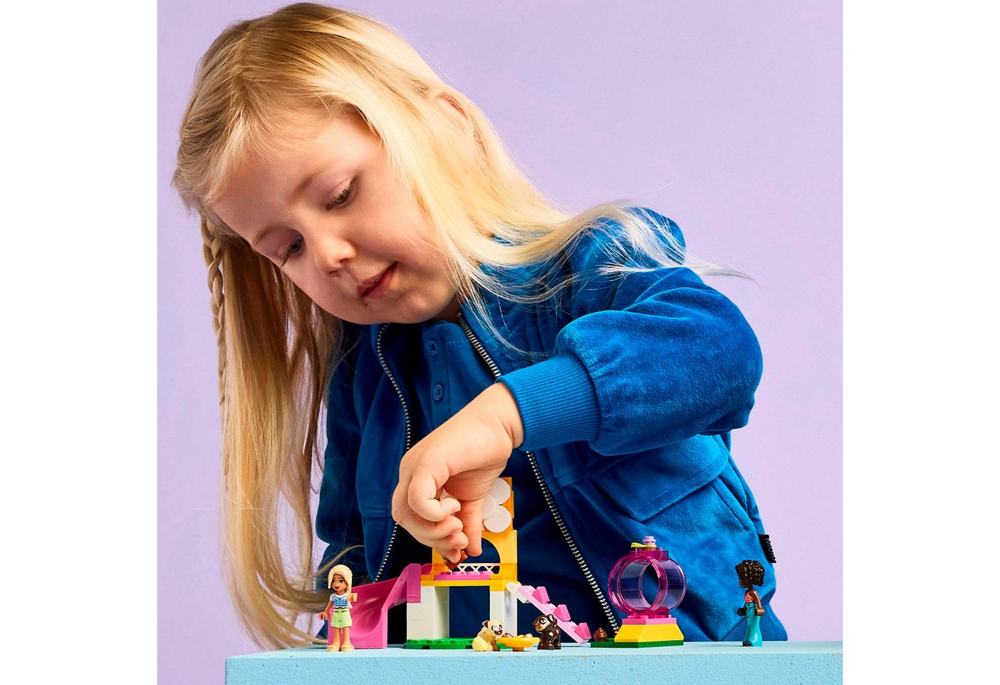 LEGO® Welpenspielplatz (42665), LEGO Friends Konstruktionsspielsteine, (66 St), Made in Europe – Bild 2 von 5