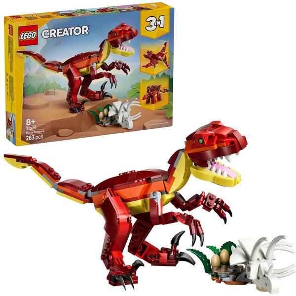 LEGO® Wilder Dinosaurier (31379), LEGO Creator Konstruktionsspielsteine, (283 St), Made in Europe