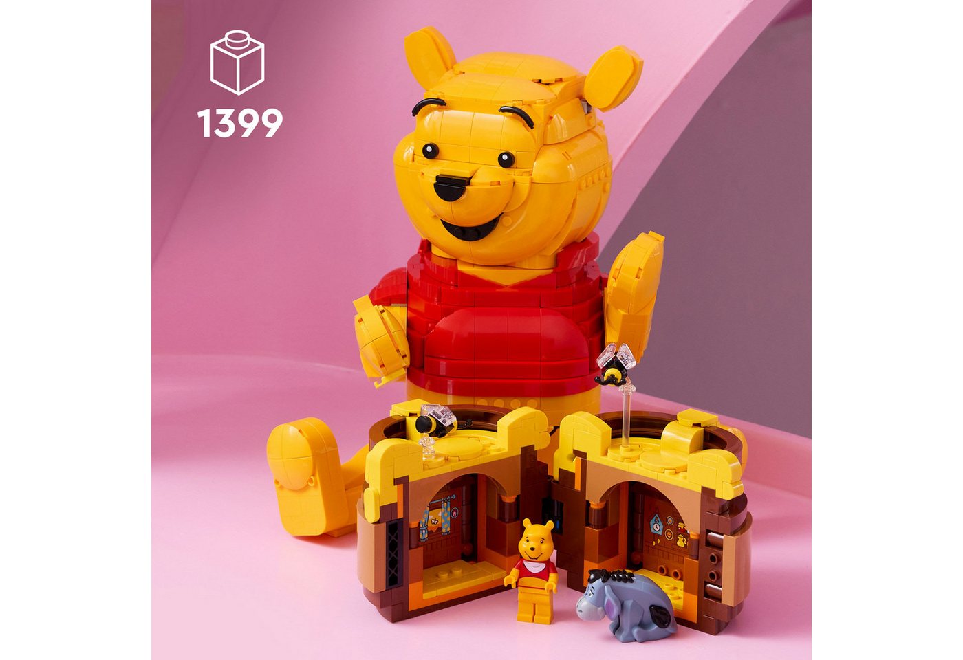 LEGO® Winnie Puuh (43300), LEGO Disney Classic Konstruktionsspielsteine, (1399 St) – Bild 3 von 5