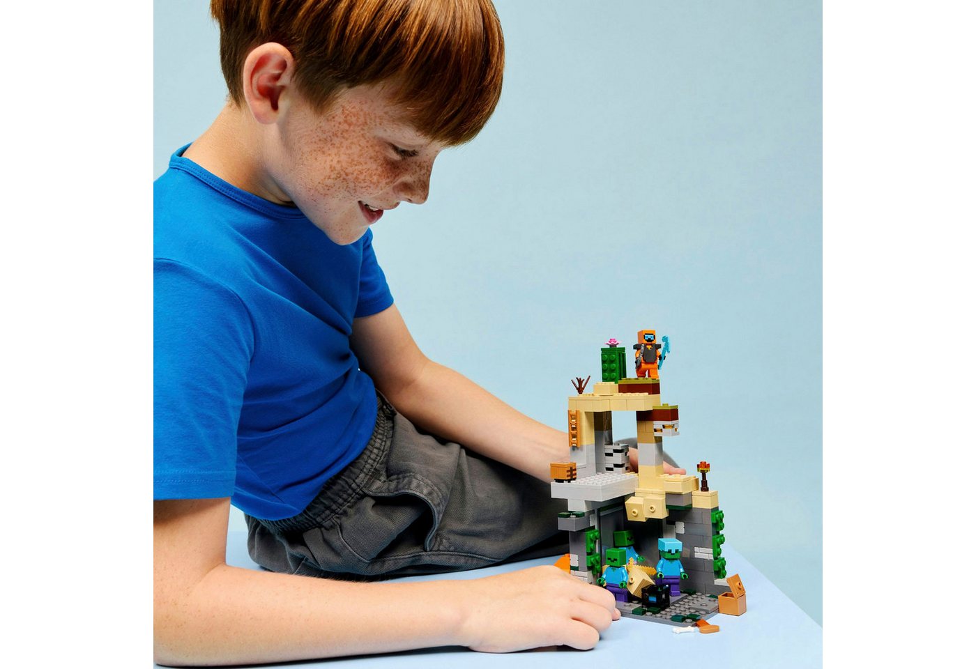 LEGO® Zombieverlies (21587), LEGO Minecraft Konstruktionsspielsteine, (284 St), Made in Europe – Bild 2 von 5