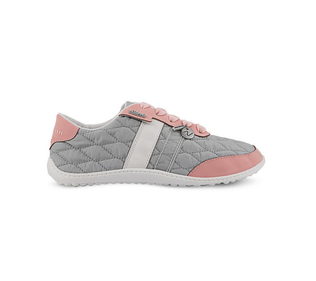 Leguano Barfussschuhe Nightstep (flexible Sohle, pures Barfußgefühl) rosa/grau Sneaker – Bild 3 von 5