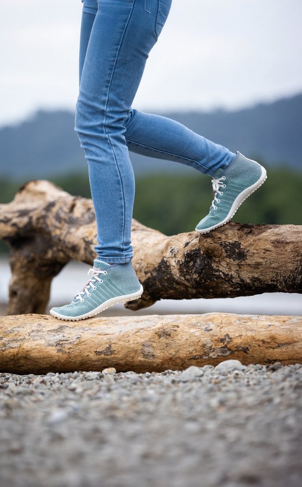 Leguano GO Barfußschuh, Bequemschuh, Komfortschuh, Schnürboots, flexible Halbkugellaufsohle – Bild 3 von 5