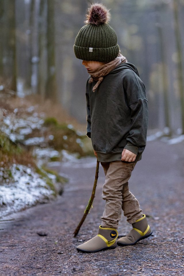Leguano LEGUANITO THERMO Barfußschuh, Klettschuh, Kinderschuh, Boots mit wasserabweisender TEX-Ausstattung – Bild 2 von 5