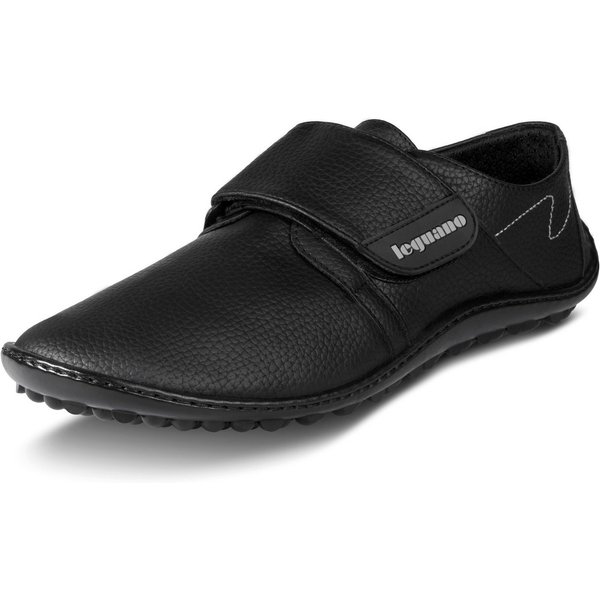 Leguano NERON Barfußschuh, Klettschuh, Bequemschuh, Flats mit praktischem Klettverschluss