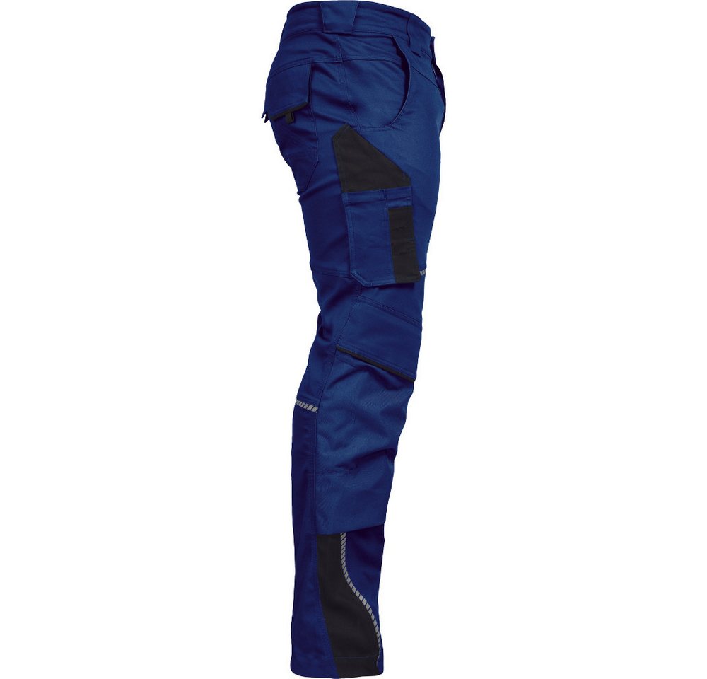 Leibwächter Arbeitshose Bundhose Flexline mit Reflektoren für gute Sichtbarkeit – Bild 3 von 5
