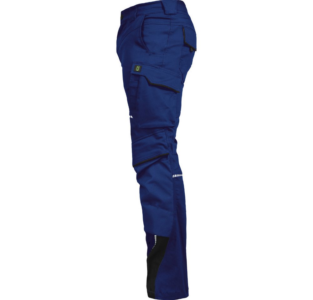 Leibwächter Arbeitshose Bundhose Flexline mit Reflektoren für gute Sichtbarkeit – Bild 4 von 5