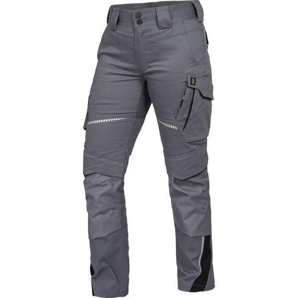 Leibwächter Arbeitshose Damen Flex-line Arbeitshose mit Reflektoren und femininer Passform (Ergonomische Passform mit Reflektoren, Funktionshose für Handwerk, L