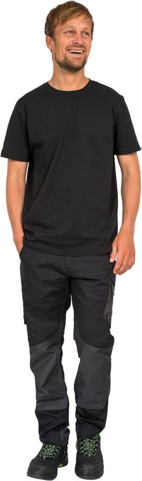 Leibwächter Arbeitshose Dynamic-Line Herren Bundhose mit Knietaschen Arbeitskleidung atmungsaktiver Stretchstoff mit Elasthan auch Übergröße – Bild 5 von 5