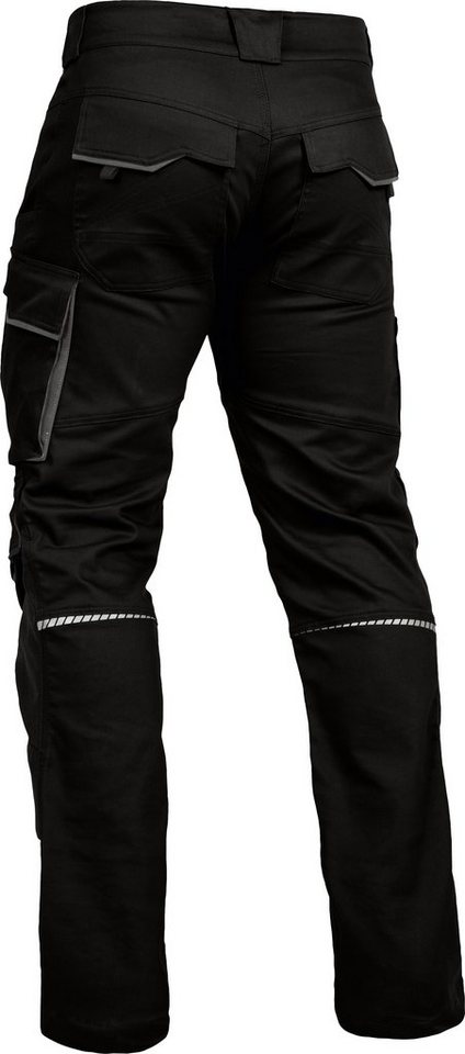 Leibwächter Arbeitshose Herren Flex-Line Cargohose, Bequeme Workwear, 290g/m² (Arbeitsbekleidung) dehnbar durch Elastan (Spandex), Waschbar bis 60°C & trocknerg – Bild 2 von 5