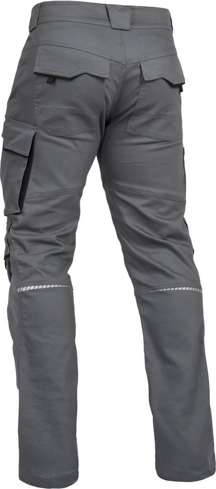 Leibwächter Arbeitshose Herren Flex-Line Cargohose, Bequeme Workwear, 290g/m² (Arbeitsbekleidung) dehnbar durch Elastan (Spandex), Waschbar bis 60°C & trocknerg – Bild 2 von 5