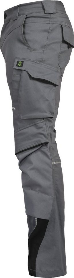 Leibwächter Arbeitshose Herren Flex-Line Cargohose, Bequeme Workwear, 290g/m² (Arbeitsbekleidung) dehnbar durch Elastan (Spandex), Waschbar bis 60°C & trocknerg – Bild 3 von 5