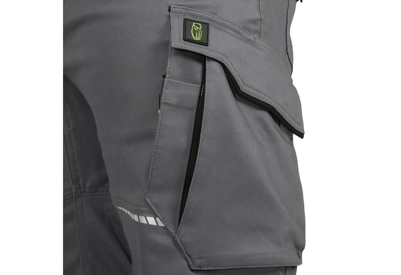 Leibwächter Arbeitshose Herren Flex-Line Cargohose, Bequeme Workwear, 290g/m² (Arbeitsbekleidung) dehnbar durch Elastan (Spandex), Waschbar bis 60°C & trocknerg – Bild 5 von 5