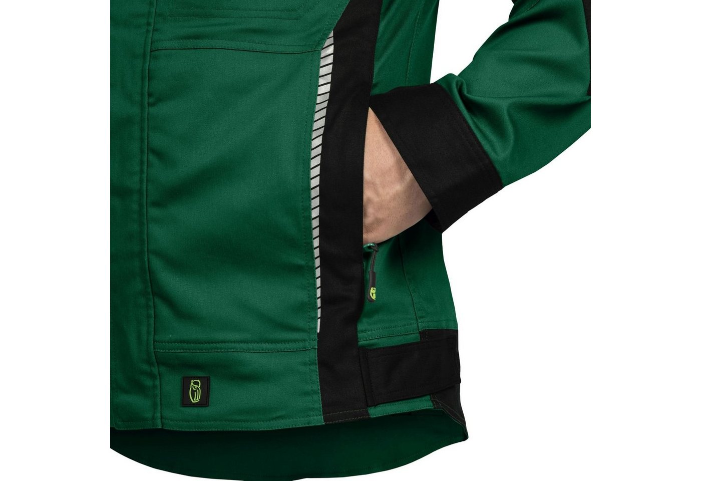 Leibwächter Arbeitsjacke Flex-Line Herren robuste Bundjacke atmungsaktive Allwetterjacke – Bild 3 von 5