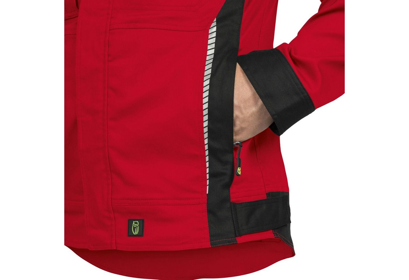 Leibwächter Arbeitsjacke Flex-Line Herren robuste Bundjacke atmungsaktive Allwetterjacke – Bild 3 von 5