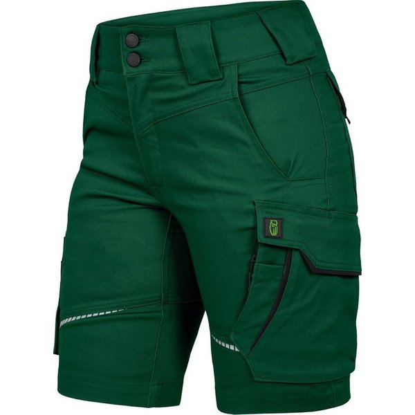 Leibwächter Arbeitsshorts Damen Flex-Line Arbeitsshort mit Reflektoren und femininer Passform (Arbeitskleidung für Handwerk, Garten oder Freizeit, mit Cargotasc