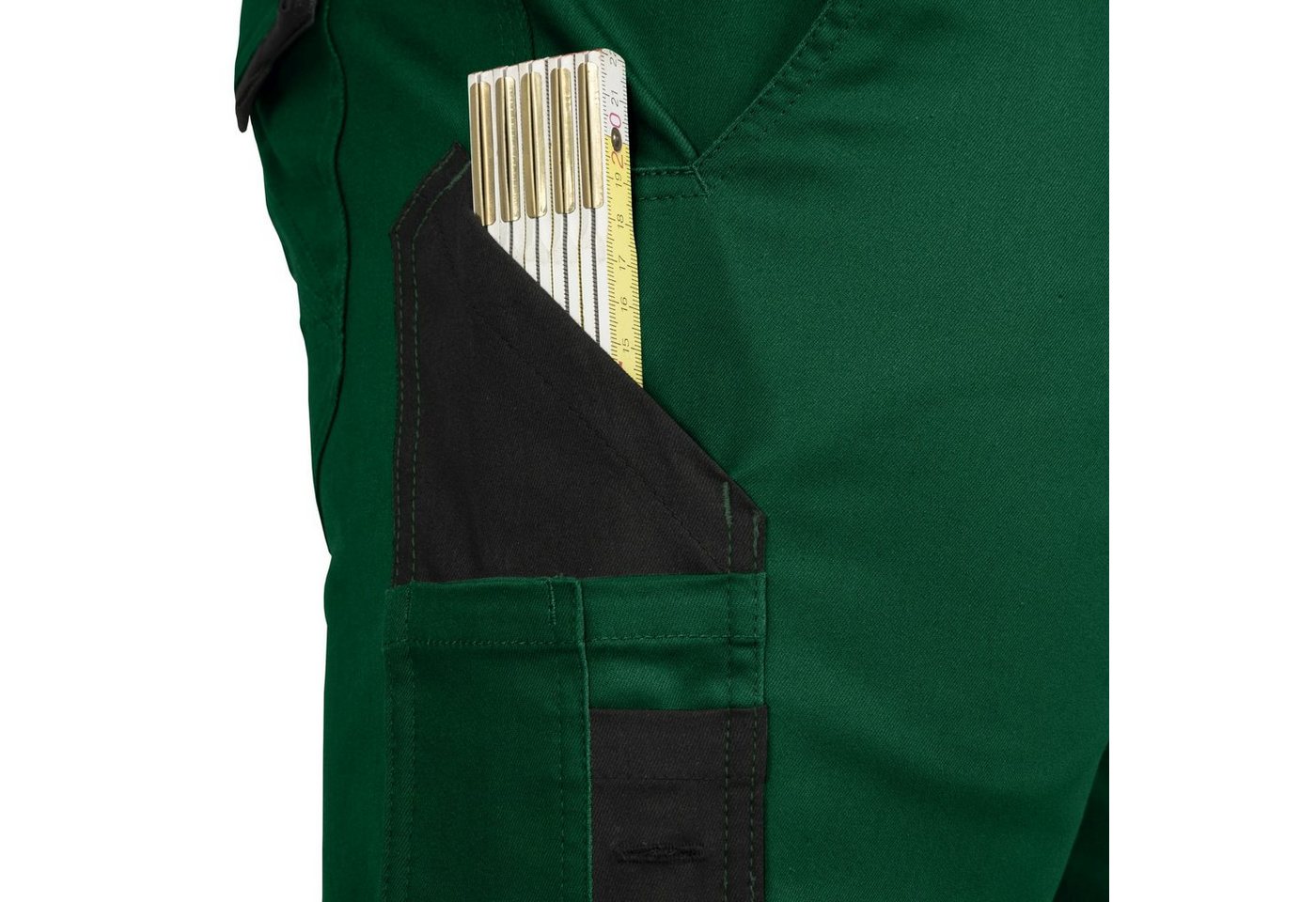 Leibwächter Arbeitsshorts Damen Flex-Line Arbeitsshort mit Reflektoren und femininer Passform (Arbeitskleidung für Handwerk, Garten oder Freizeit, mit Cargotasc – Bild 5 von 5