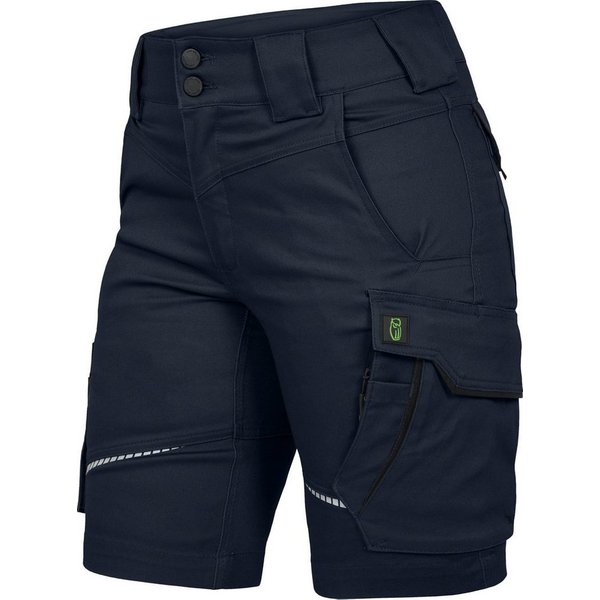 Leibwächter Arbeitsshorts Damen Flex-Line Arbeitsshort mit Reflektoren und femininer Passform (Arbeitskleidung für Handwerk, Garten oder Freizeit, mit Cargotasc